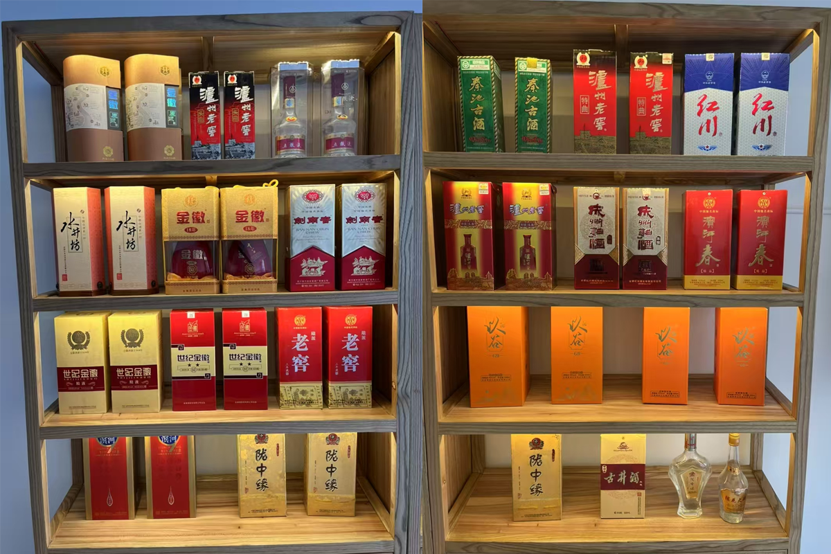甘肃陇西桦林以谷酒庄精品藏酒
